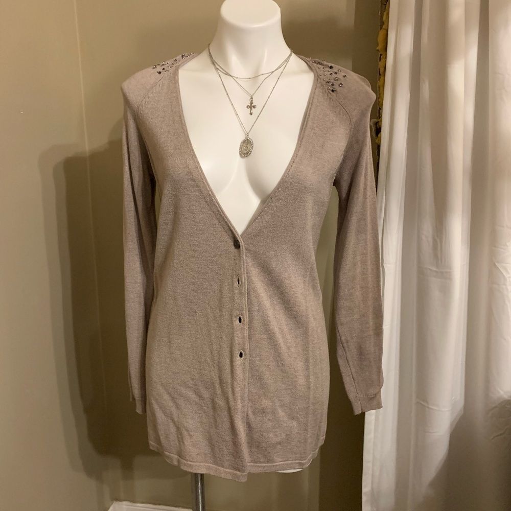 Nic+Zoe Long Buttoned Cardigan